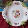 For Collectors Antique 3 Piece Paragon Rockingham Bone China Gold Gilt Cabinet Eared Cake Plate And Bread And Butter Set Made In England Image 5