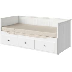 IKEA HEMNES Day-bed frame with z mattresses with 2 mattresses