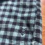 Blue checked shirt Image 4