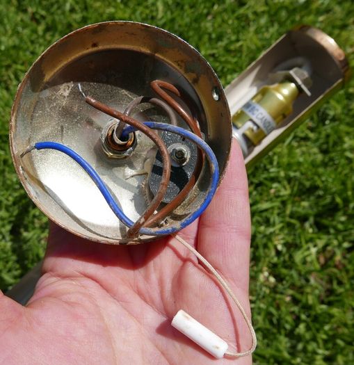 Vintage Brass Picture Light Lamp