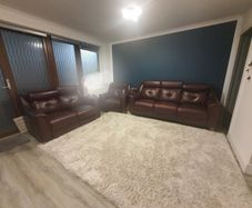 leather sofa in great condition!