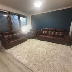 leather sofa in great condition!