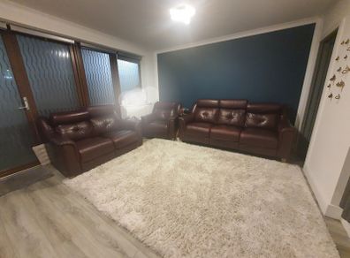 leather sofa in great condition!