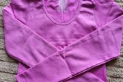 Primark Purple Long Sleeve Crop Top