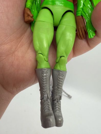 wwe elite series 25 Brodus Clay & The Funkadactyls Naomi & Cameron action figures