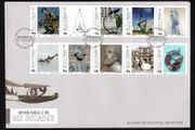 2015 Isle of Man Bryan Kineale RA Six Decades Commemorative Stamps First Day Cover (FDC)