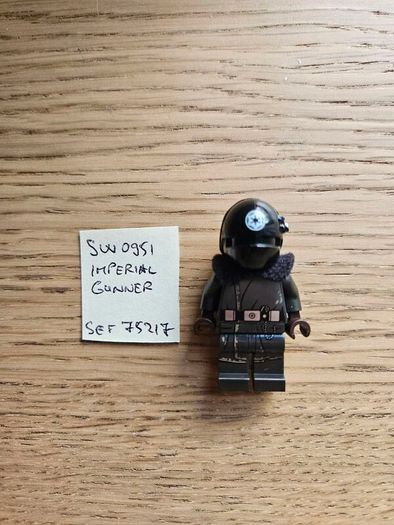 lego sw0951 imperial gunner, set 75217