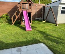 wooden treehouse play house