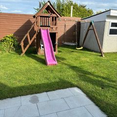 wooden treehouse play house