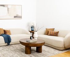 EZ Living Cream Sofa