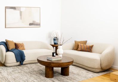 EZ Living Cream Sofa