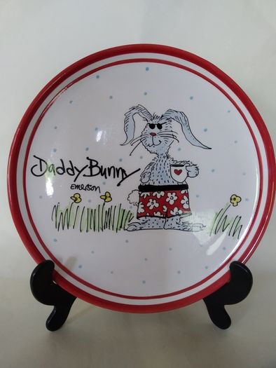 EMERSON Signature Collection 4 Bunny Family plates
