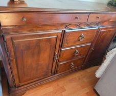 mahogany side board