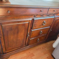 mahogany side board