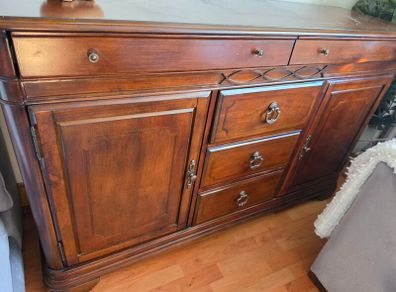 mahogany side board