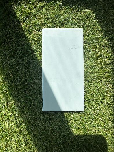Light blue rectangular tiles