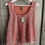 BNWT River Island Pink Sequins Top - UK 16 Image 3