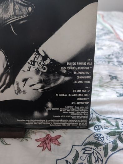 Scorpions - Love At First Sting (LP, Album) Irish Pressing
