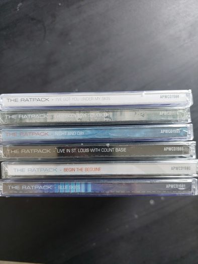 Ratpack - 6  Sealed / Mint  cds (Frank Sinatra/ Dean Martin/ Sammy Davis Jnr)
