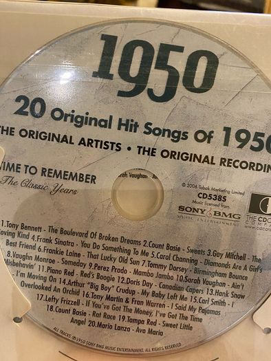 Birthday CD 1950