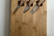 cheese board and knife set