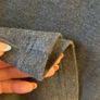 Dunnes grey pinafore (as new) age 11-12 Image 7