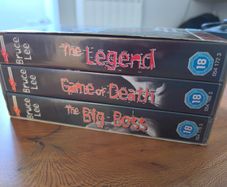 Bruce Lee Movie Triple VHS