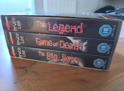 Bruce Lee Movie Triple VHS