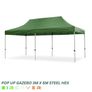 Marquee Pop Up Gazebo Steel 40mm Hex 3m x 6m Image 2