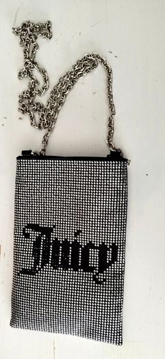 Juicy Crystal Silver Crossbody Bag