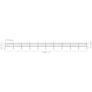 Garden Fence with Spear Top Steel 17x1 m Black Image 5
