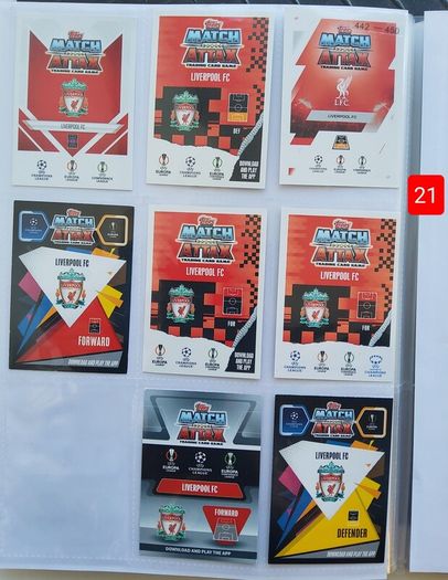 Liverpool Football Cards (limited, Crests, Signature,  Etc)