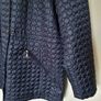 Normann quilted jacket 24 eu 50 Navy Polyester In excellent condition Image 4