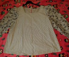Brand new M&S Limited Edition Blue mix embroidered  blouse size UK18 EU46 Postage included