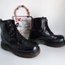 Dr martens 1460 vintage black platform chunky sole england boots UK7 EU41 US9 Image 4