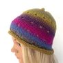 handmade knitted hat Image 2