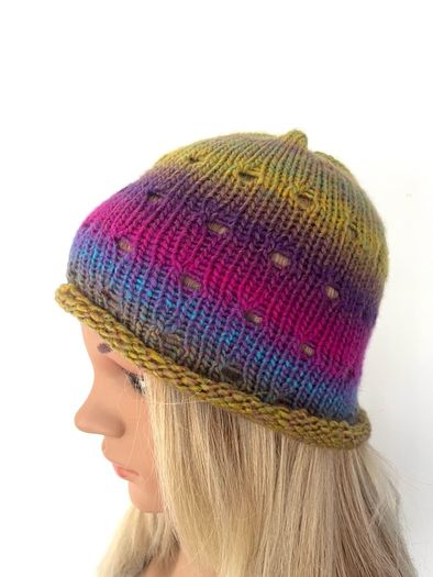 handmade knitted hat