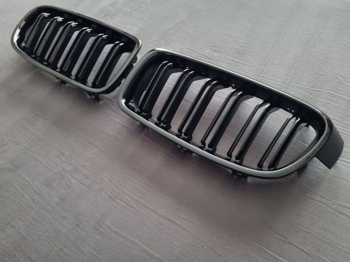 BMW 3 Series F30 F31 Gloss Black Kidney Grilles Brand New