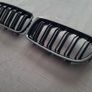 BMW 3 Series F30 F31 Gloss Black Kidney Grilles Brand New Image 4