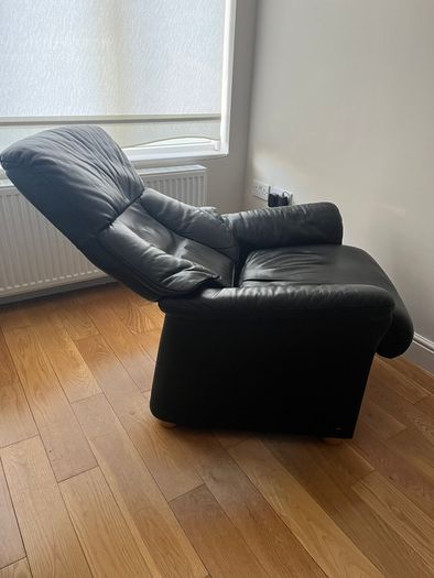 leather armchair