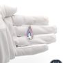 Vintage 925 Sterling Silver Rainbow Crystal Pendant Image 8