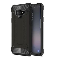 Black Armor Case For Samsung Galaxy NOTE 9 Hybrid Shock Proof Thin Back Cover
