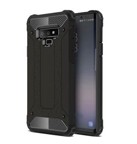 Black Armor Case For Samsung Galaxy NOTE 9 Hybrid Shock Proof Thin Back Cover