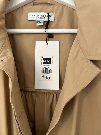 Carolyn Donelly Trench Size Large