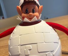 elf on the shelf igloo post boxes and needohs