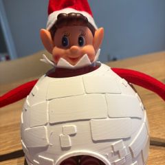 elf on the shelf igloo post boxes and needohs