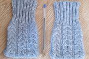 New - Two Cute Knitted Hand Warmer Covers - Read Carefully - #