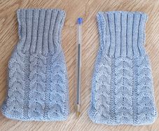 New - Two Cute Knitted Hand Warmer Covers - Read Carefully - #