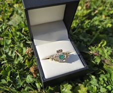 9ct Yellow Gold Claddagh Ring