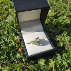 9ct Yellow Gold Claddagh Ring